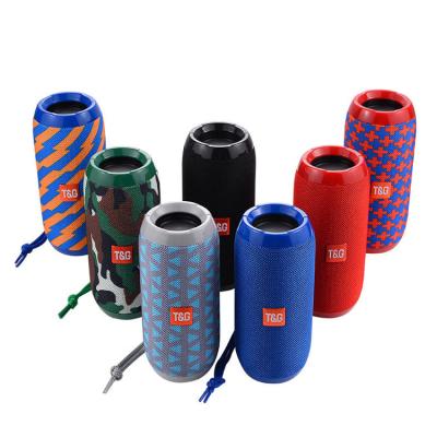 China Amazon Hit Mini Wireless Speakers Subwoofer Loudspeaker TG117 Wireless Outdoor Sports Waterproof Wireless Speakers for sale