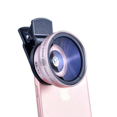 China Portable Hot Selling Wide Angle Mini Fish Eye Lens Mobile Phone Camera With Clip for sale