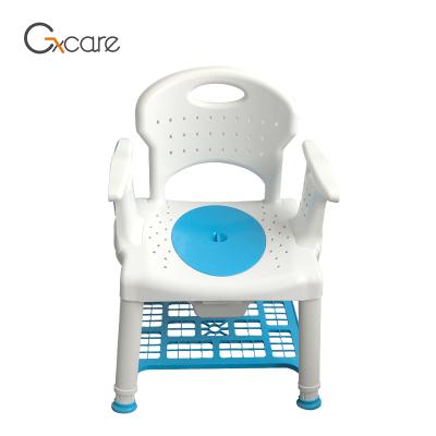 China Bathroom Use Adjustable Home Toilet Commode Detachable Plastic Chair For Sale for sale