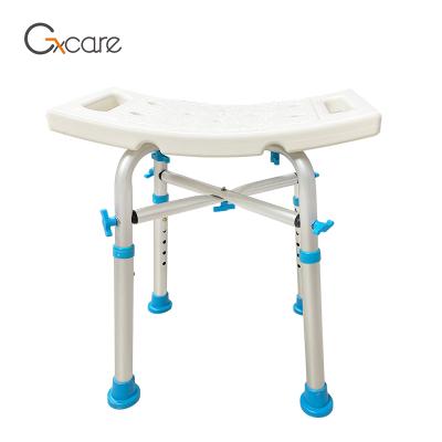 China Single Assembly PE Shower Chair Without Bathroom Medical Tool For Bathing for sale