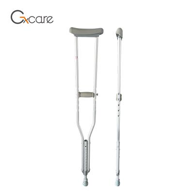 China Homecare Outdoor Hospital Portable Axillary Aluminum Elbow Crutches For Sale for sale