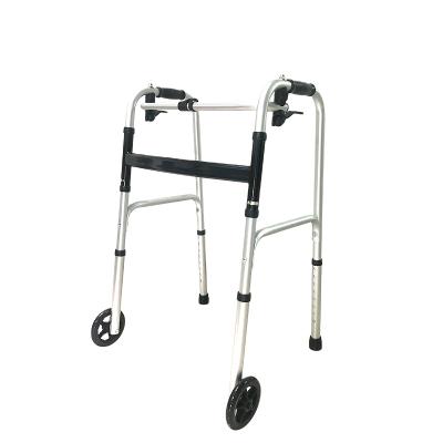 China Orthopedic Front Wheeled Aluminum Mobility Walker With Brakes for sale