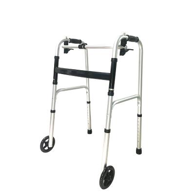 China Folding; swing rehab home care walking aids swing walker with wheels for sale