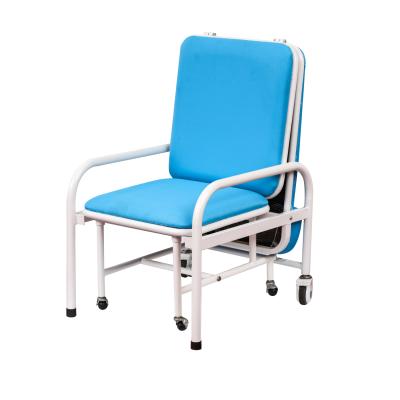 China Traditional Hospital Accompany Chair Guest Chair Bed On Wheels for sale