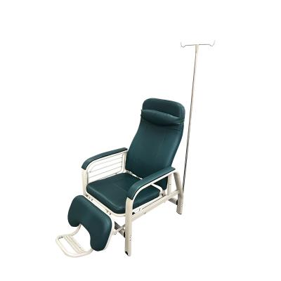 China Recline; Detachable Hospital Clinic Patient Recliner Infusion Chair With IV Pole for sale