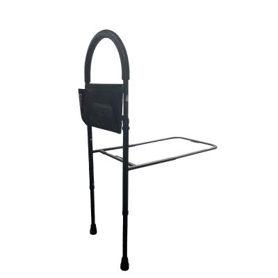 China Household Or Hospital Stable Rack Bedside Railing With Storage Bag For Elderly for sale