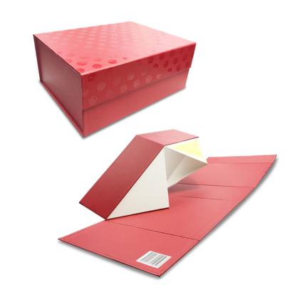 China Custom Wholesale Recycled Materials HC Packaging New Product Magnetic Folding Box for sale