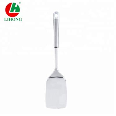 China Sustainable High Quality Kitchen Cooking Tool Utensils Stainless Steel Spatula for sale