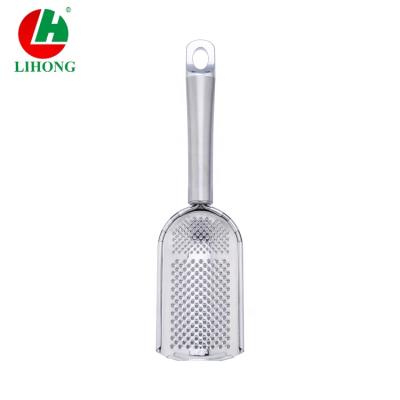 China Sustainable Kitchen Fine Food Stainless Steel Cheese Vegetable Grater for sale