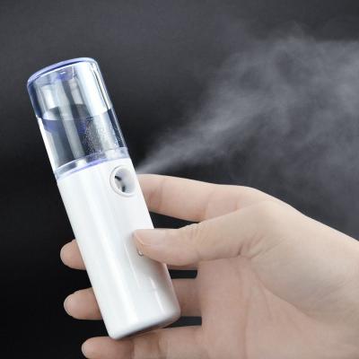 China Mini Portable Pocket Handy DEEP CLEANING Ion Disinfect Nano Facial Steamer Face Steamer Mist Sprayer for sale