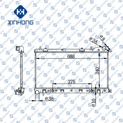 China Best Selling High Quality Radiator OE 45111-FC300 340*688*16/22/26/32 for sale