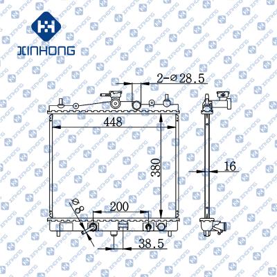 China Best Selling High Quality OE 21460-AX000 380*448*16 for sale