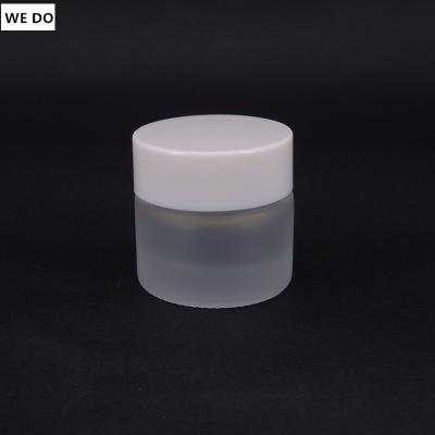 China Cosmetic Cream/Face Cream/Hand Cream/Body Cream Personal Care Face Cream 5g 10g 15g 20g 30g 50g 100g Frosted Glass Jars And Lids for sale