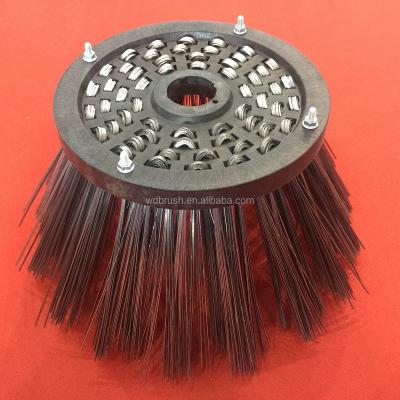 China Plastic Gutter Brush Side Broom For Geovac Sweeper for sale