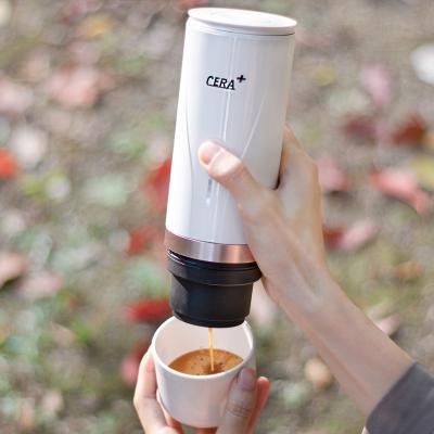 China Enjoy Espresso Time Machine Portable Professional Automatic Espresso Coffee Pod Coffee Capsule Coffee Powder Maker for sale