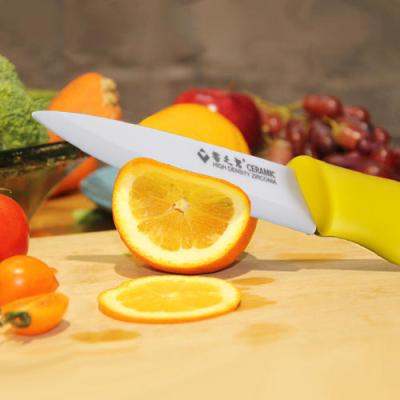 China Good quality sustainable knife making materials fruit ceramic cutting knife factory fruit peeling knife directly for sale