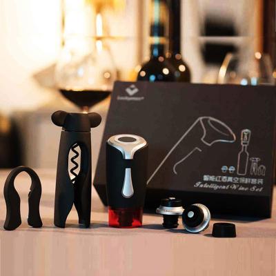 China Viable Manufacturer Hot Sale Corkscrew Wine Bottle Opener Gift Set for sale