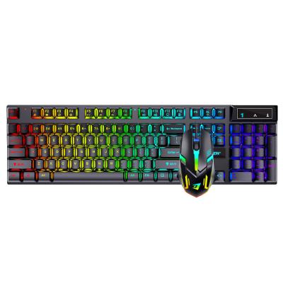 China Jertech KM180 Pc Keyboard Mouse Gamer Combo Gaming Keyboard And Mouse Kit Set With Mouse for sale