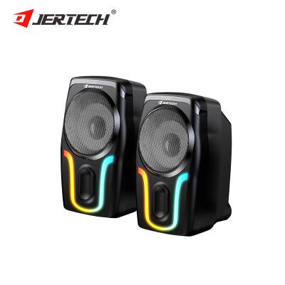 Κίνα Oem Odm Manufacturer Colorful Led Light Pc Speaker Multimedia Wired Usb Power Computer Rgb Led Gaming Speaker For Home Theatre προς πώληση