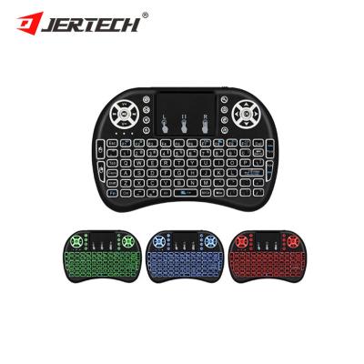 Китай Wholesale modern design 2.4G Wireless Backlit Handheld Mini Wireless Keyboard i8 Keyboard with Touch Pad For Tv Box продается