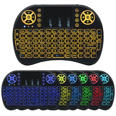 中国 Wholesale 2.4G Wireless Backlit Handheld Mini Keyboard For Pc Android Tv Box 販売のため