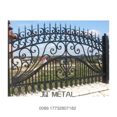 China Easily Assembled Decorative Garden Cast Iron Fence Decorations Metal Cheap Fence for sale