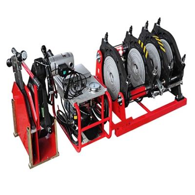 China Building Material Shops 160MM Polyethylene HDPE Pipe Fitting Butt Welding Machine for sale