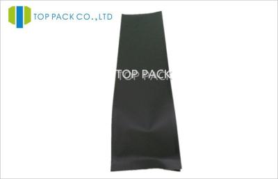 China Quad Sealing Side Gusset Bags Matte Kraft  Paper Aluminum Foil Lamination for sale