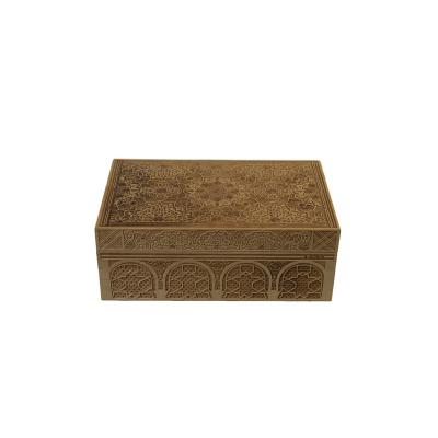 China Recyclable Matte Laser Cutting Wooden Cigar Storage Travel Gift Wooden Cigar Boxes for sale