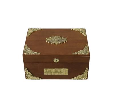 China Recycled Materials Customized Moon Cake Chocolate Wooden Wedding Jewelry Gift Box Small Luxury Wooden Christmas Gift Box With Lid for sale