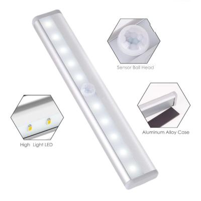 China LED Sensor Magnetic Wireless Light Control Under Drawer Shelf Cabinet Bedroom Floor Light for sale