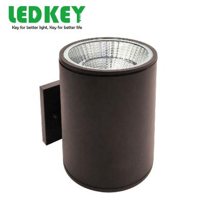 China Outdoor Garden LED Cylinder Light Lantern Wall Light For Hotel Corridor Aisle Porch Light Wall Mount for sale