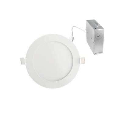 China Home Office LED 6inch Round Ultra Thin Recessed Ceiling Downlight Round Led Panel Light for sale