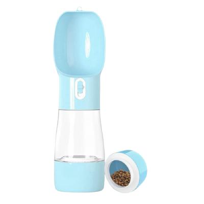 China Multifunctional Outdoor Portable Pet Water Bottle Viable Portable Water Bottle Drinks Cup Drinking Cup Dish Bowl for Dogs and Cats for sale