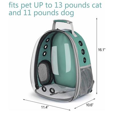 China Line-approved viable cats and puppies pet carrier backpack bubble backpack carrier designed for travel hiking and outdoor use for sale