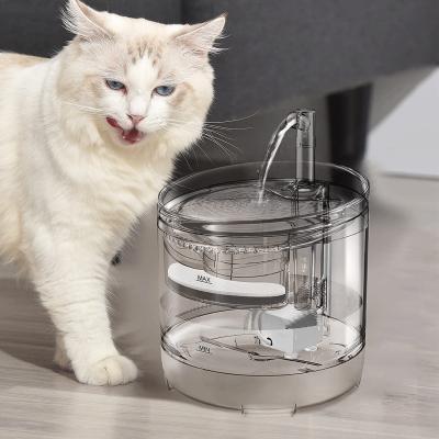 China 2L Pet Drinking Station USB Dog Cat Water Dispenser Feeder Electric Automatic Super Quiet Filling Cyclic Automatic Water Fountain for sale