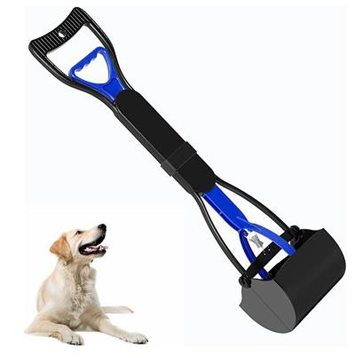 China New Stocked Trend 60cm Durable Spring And Premium Materials Pet Pooper Scooper For Dogs With Long Handle for sale