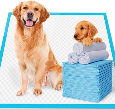 China Amazon Hot Sale Pet Pee Pads Waterproof Disposable Pet Puppy Training Stocked Quick Dry Pad for Pets for sale