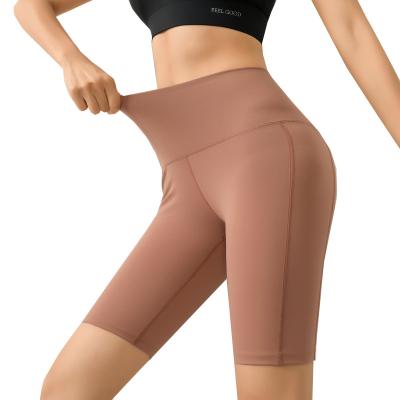 China Summer women's fitness clothes breathable sports shorts women's quick-drying loose fitness pants anti-current running yoga sports pants wom for sale