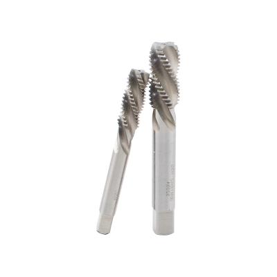 China Wholesale Price Hardened HSS Steel Screw Taps Threading Taps Stainless Steel Machine Taps With Spiral Groove for sale