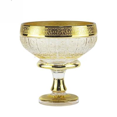 China China Glass Bowl Uzbekistan Gold Market for sale