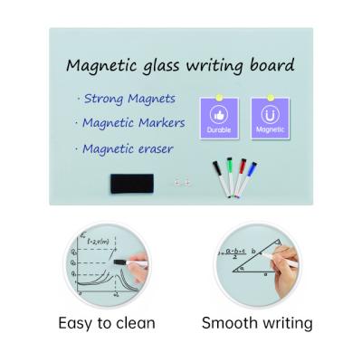 China Good Quality China White Board Tempered Glass Durable Dry Glass Panels For Office Meeting Room for sale