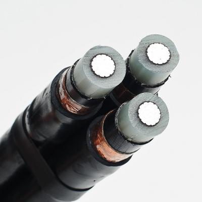 China High Voltage 3 Core Xlpe Cable , PVC Jacket SWA Armoured Power Cable for sale