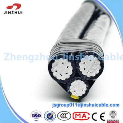 China Overhead Line Fittings Service Drop Wire XLPE Insulated Cable Quadruplex Chola for sale