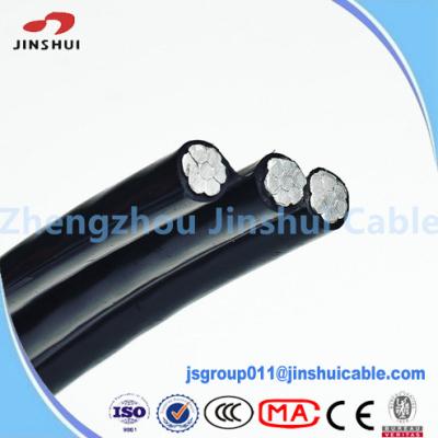 China Aluminum Conductor Steel Reinforced Quadruplex Service Drop Cable Costena for sale