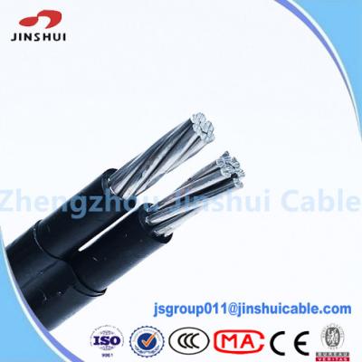 China 1kv / 11kv Abc Cable Service Drop Duplex Conductor , B 399 Aluminum Underground Wire for sale