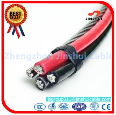 China Xlpe/PVC/PE aisló Mm2 triple del cable de descenso del servicio de AAAC 25 - 120 la gama en venta