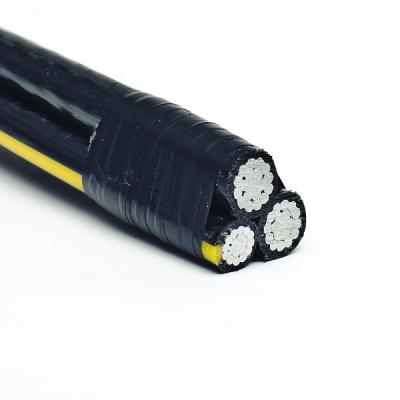 China Quadruplex Wire Electric Service Drop Cable For Overhead Power Transmission for sale