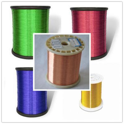 China Silver Polyimide Enamel Coated Wire Class 180 200 220 Enamelled Winding Wire for sale