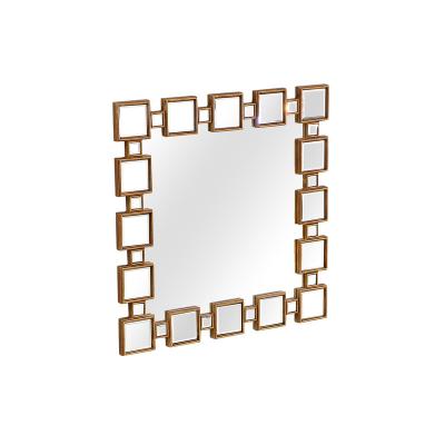 China High Quality Adjustable Modern Wall Mirror (Others) Mirror Furniture With Antique Color For Bedroom With Matching Console Table for sale